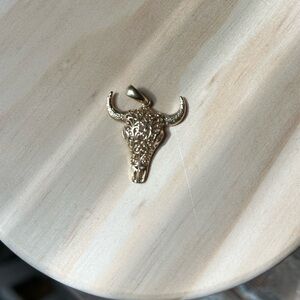 10k Gold Bull Charm